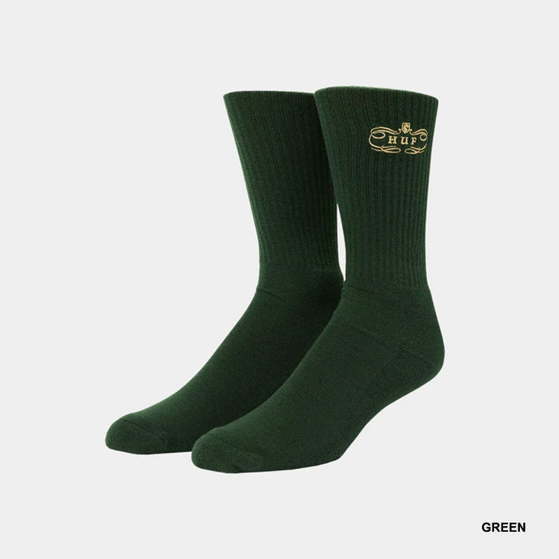 HUF(ハフ)/ WORLDWIDE CLOTHIERS SOCKS -2COLOR-