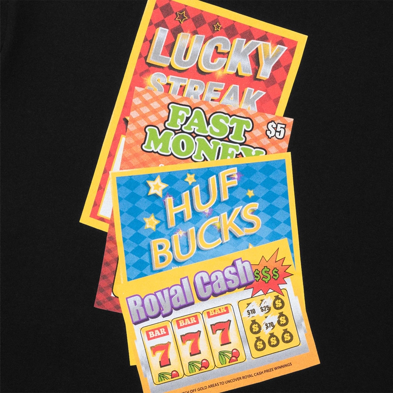 HUF(ハフ)/ LUCKY SS TEE -2.COLOR-