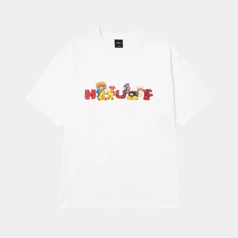 HUF(ハフ)/ HAVECOOTH SS TEE -2.COLOR-(WHITE)