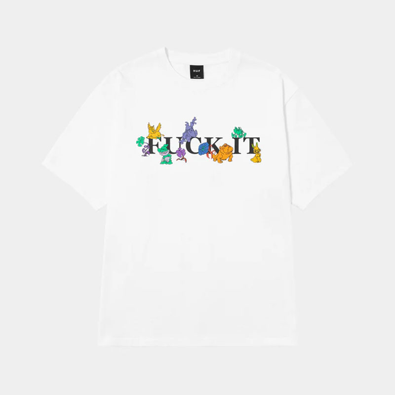 HUF(ハフ)/ TRIP SS TEE -2COLOR-(WHITE)