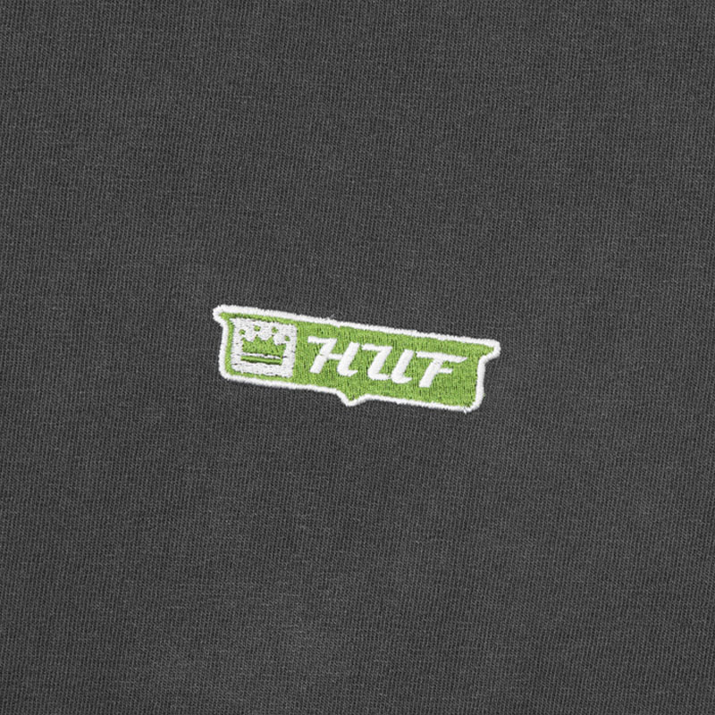 HUF(ハフ)/ MILLENNIUM WASHED S/S TEE -BLACK-