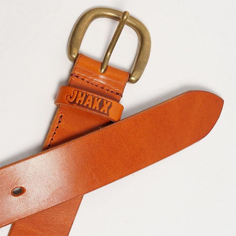 JHAKX(ジャークス)/ A Long Life Partners Belt -BROWN-