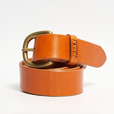 JHAKX(ジャークス)/ A Long Life Partners Belt -BROWN-