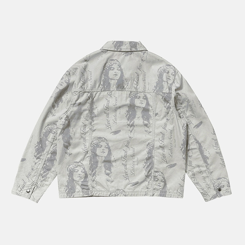 LABROS(ラブロス)/ CULVER JACKET -INDIAN PRINT-