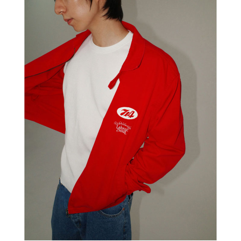 LABROS(ラブロス)/ 714 JACKET -WASHED RED-