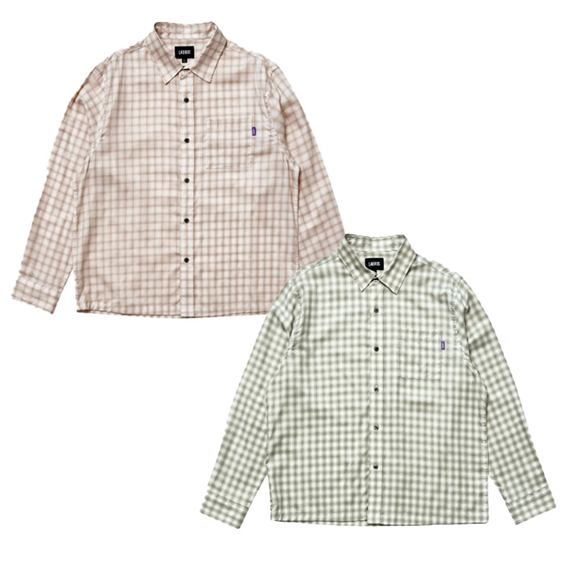 LABROS(ラブロス)/ RYAN PLAID SHIRT　-2COLOR-