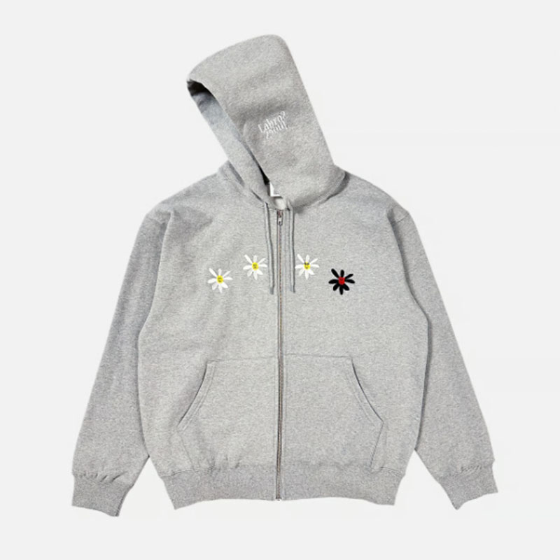 LABROS(ラブロス)/ 4 DAISIES TERRY ZIP UP HOODIE -2COLOR-