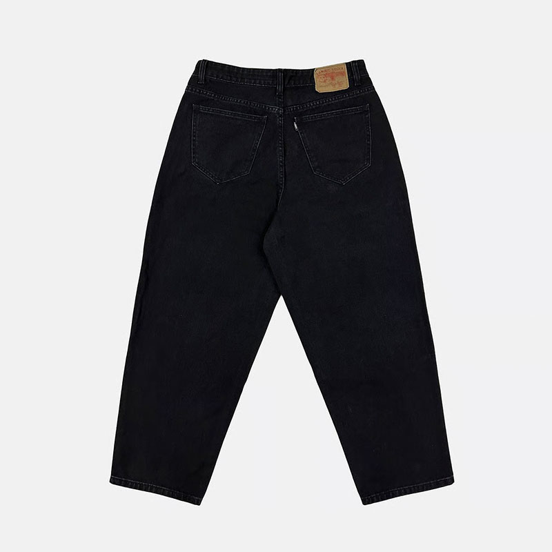 LABROS(ラブロス)/ BUBBLE ARC LOGO JEANS -BLACK-