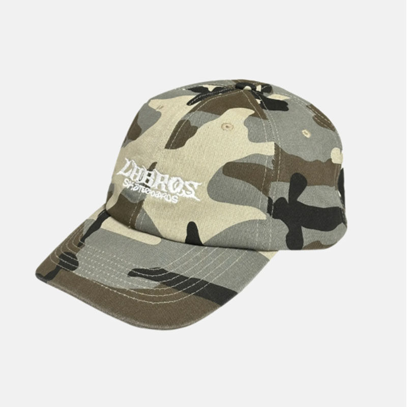LABROS(ラブロス)/ SKATE LOGO CAP -2COLOR-(WOODLAND CAMO)