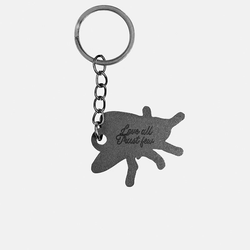LABROS(ラブロス)/ FLY KEYCHAIN -SILVER-