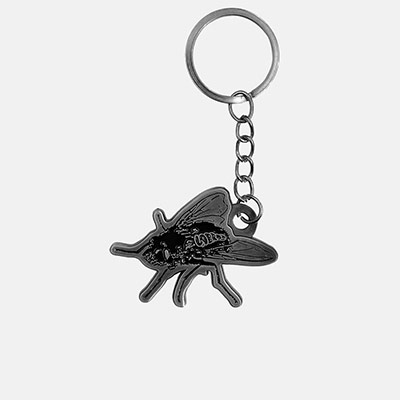 LABROS(ラブロス)/ FLY KEYCHAIN -SILVER-