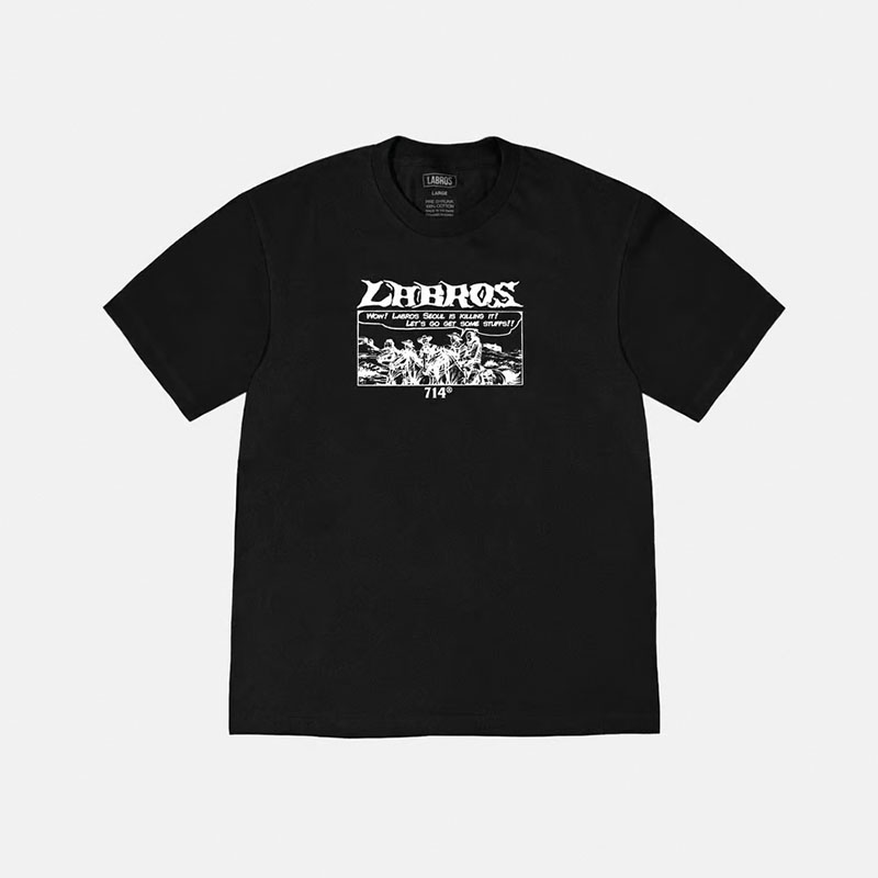 LABROS(ラブロス)/ KILLING IT TEE -2COLOR-(BLACK)