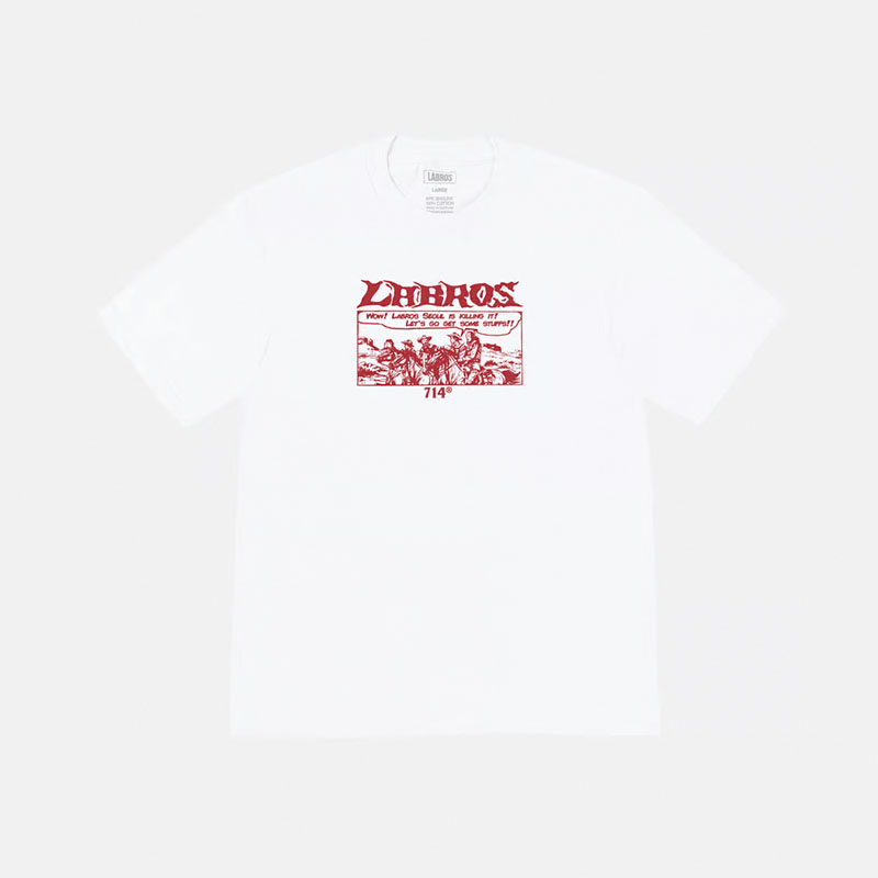 LABROS(ラブロス)/ KILLING IT TEE -2COLOR-(WHITE)