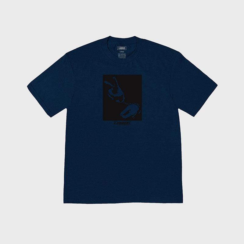 LABROS(ラブロス)/ HANDCUFF TEE -2COLOR-(INDIGO)
