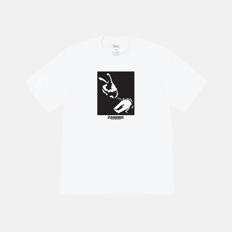 LABROS(ラブロス)/ HANDCUFF TEE -2COLOR-(WHITE)