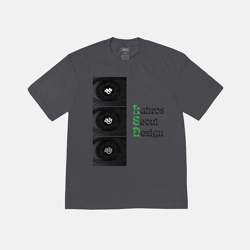 LABROS(ラブロス)/ LSD TEE -2COLOR-(GREY)