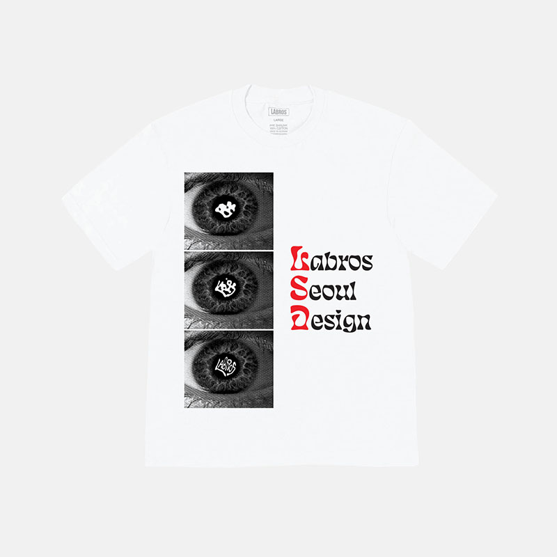 LABROS(ラブロス)/ LSD TEE -2COLOR-(WHITE)