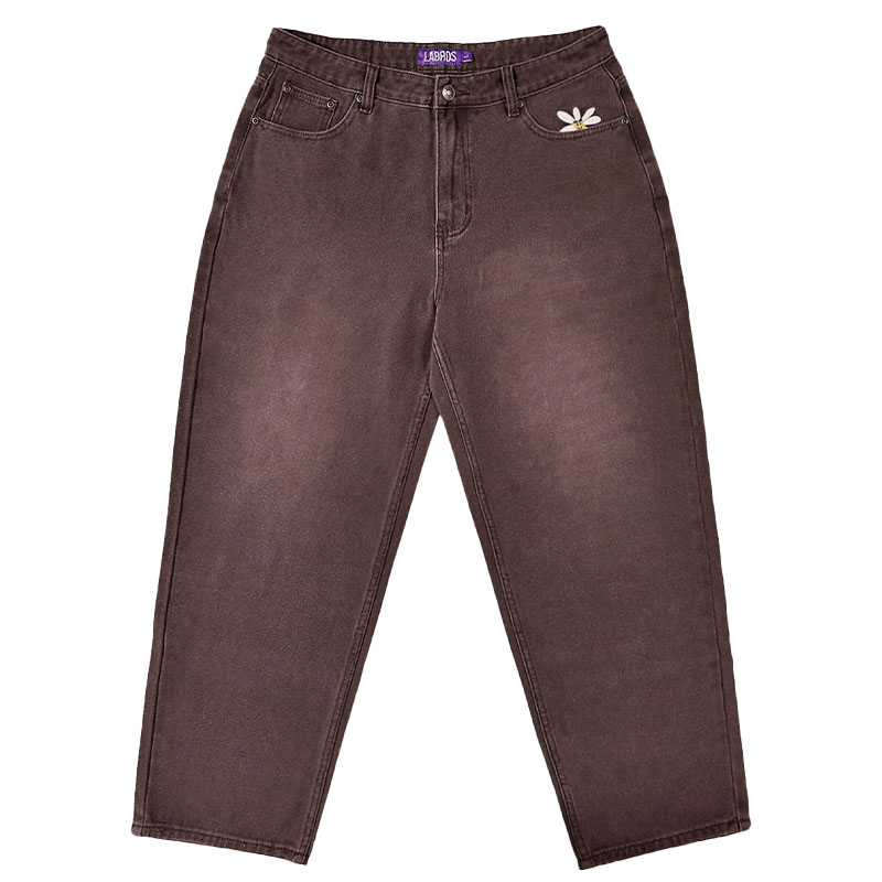 LABROS(ラブロス)/ BRUSHED SAMRT DAISY PANTS -BURGUNDY-
