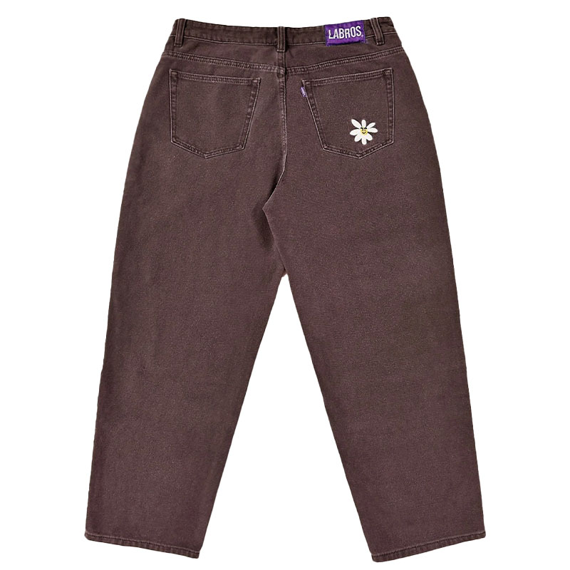 LABROS(ラブロス)/ BRUSHED SAMRT DAISY PANTS -BURGUNDY-