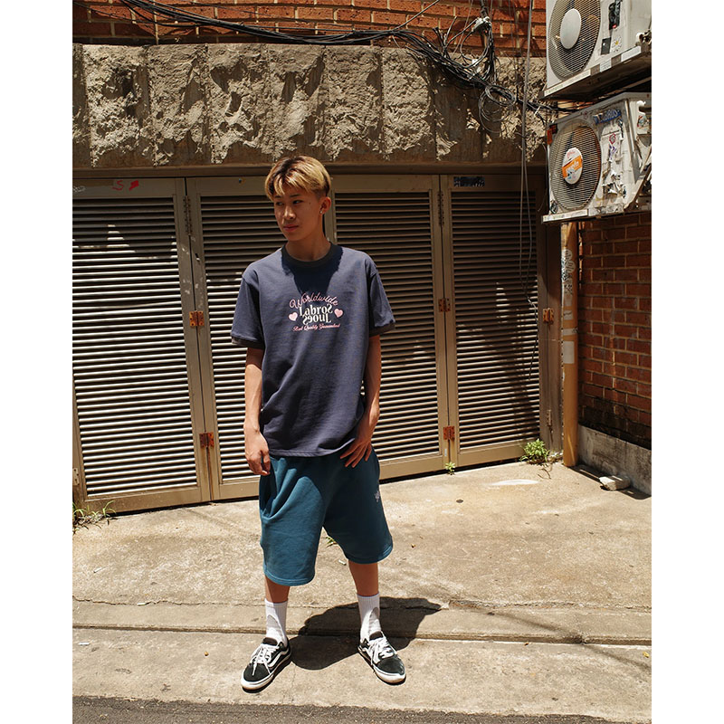 LABROS(ラブロス)/ WW FLIP LOGO RINGER TEE -2COLOR-