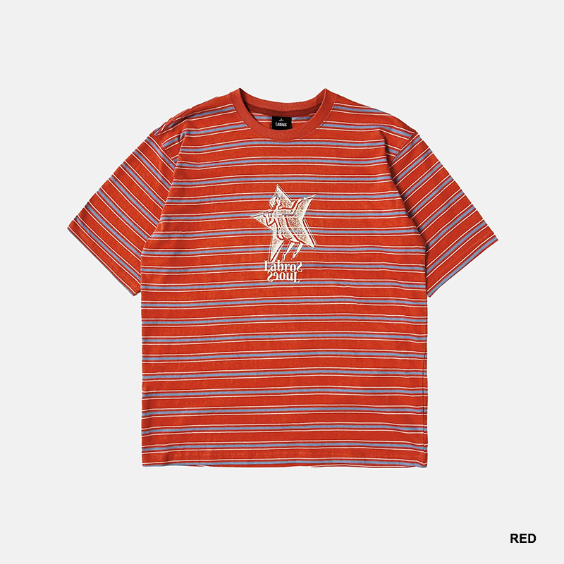 LABROS(ラブロス)/ STAR VOYAGE STRIPE TEE -2COLOR-