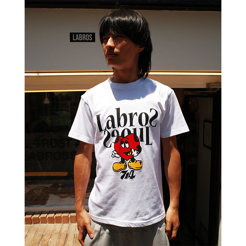 LABROS(ラブロス)/ HEARTIE TEE -2COLOR-