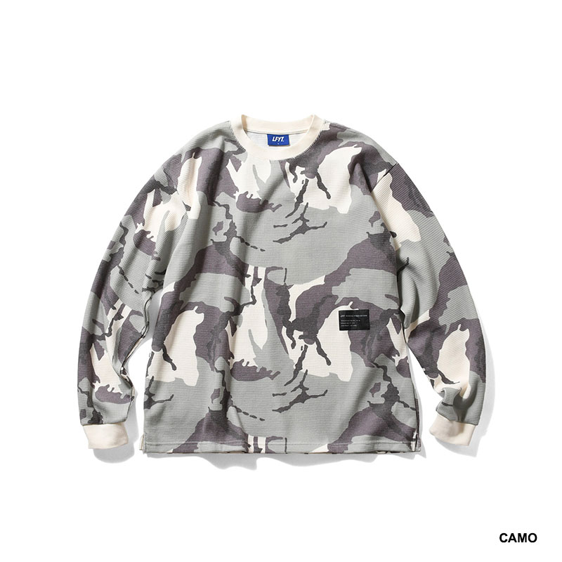 LFYT(エルエフワイティー)/ WAFFLE THERMAL L/S TEE -2COLOR-