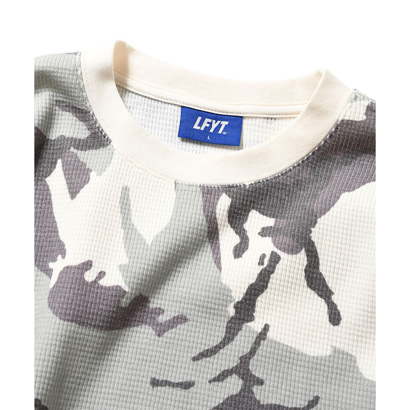 LFYT(エルエフワイティー)/ WAFFLE THERMAL L/S TEE -2COLOR-