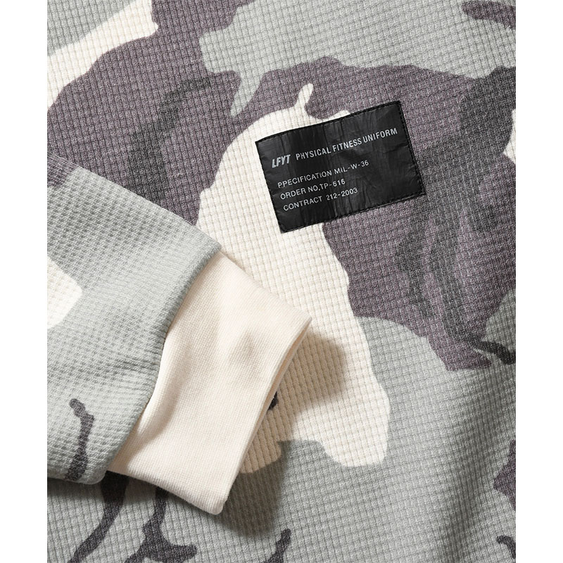 LFYT(エルエフワイティー)/ WAFFLE THERMAL L/S TEE -2COLOR-