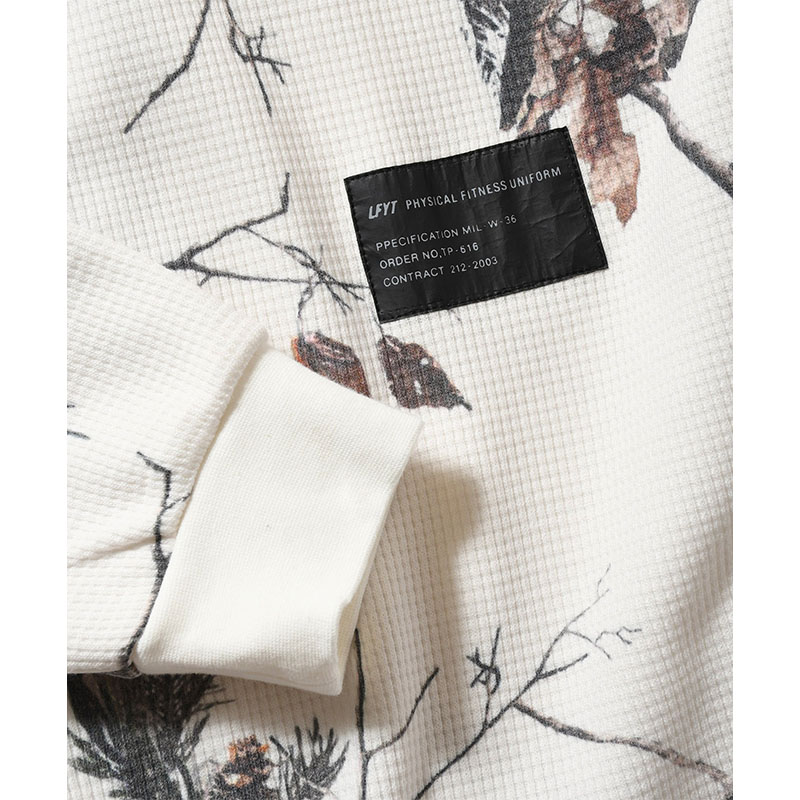 LFYT(エルエフワイティー)/ WAFFLE THERMAL L/S TEE -2COLOR-