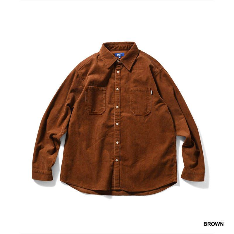 LFYT(エルエフワイティー)/ CLASSIC CORDUROY SHIRT -2COLOR-