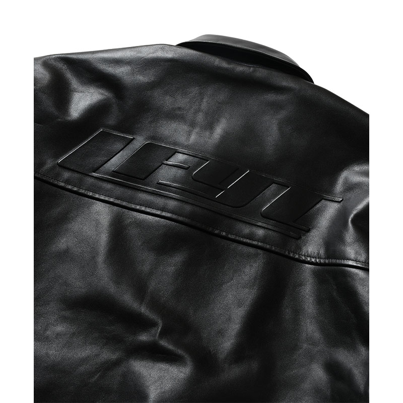 LFYT(エルエフワイティー)/ LEATHER EMBOSS JACKET -BLACK-