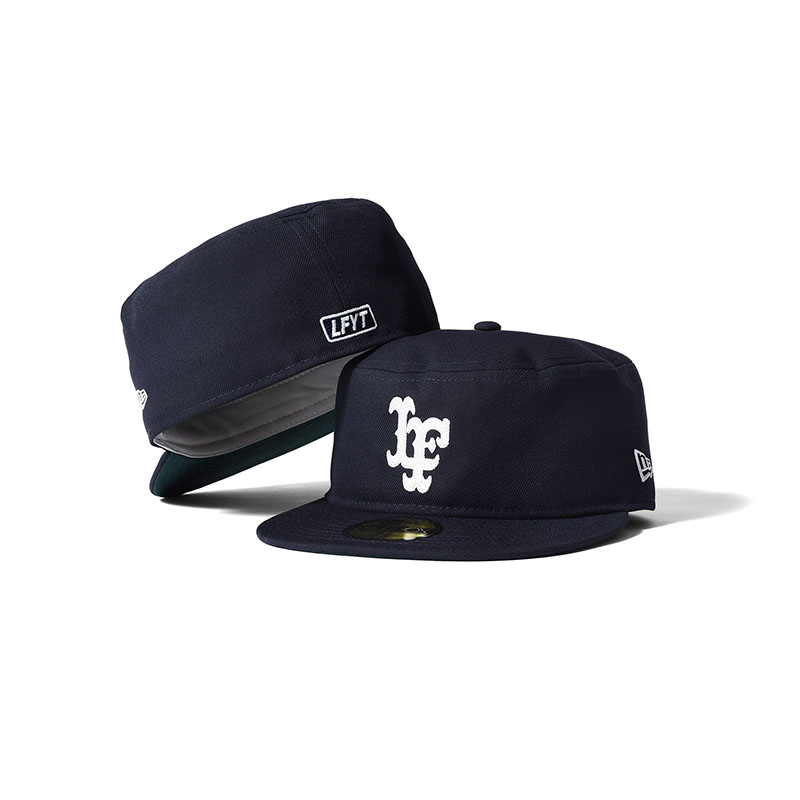 LFYT(エルエフワイティー)/ LFYT × NEW ERA LF LOGO PILLBOX CAP -NAVY-