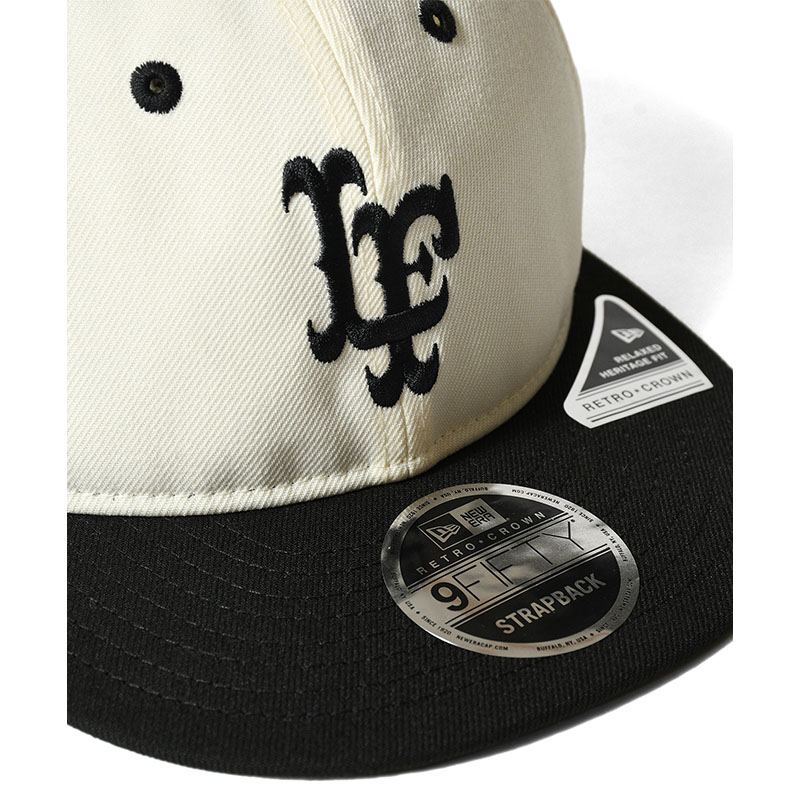 LFYT(エルエフワイティー)/ LFYT × NEW ERA LF LOGO RETRO CROWN 9FIFTY CAP -IVORY-