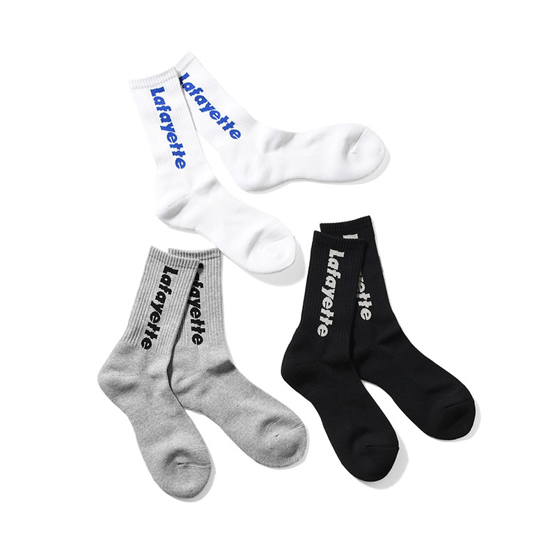 LFYT(エルエフワイティー)/ Lafayette LOGO CREW SOCKS -3.COLOR-