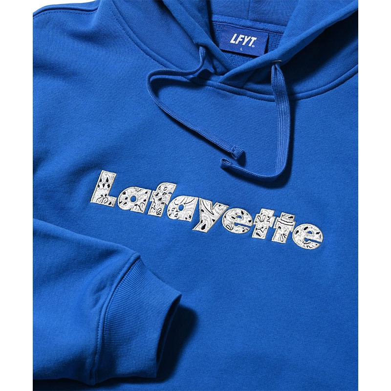 LFYT(エルエフワイティー)/ LFYT Lafayette LOGO PAISLEY HOODIE -3.COLOR-
