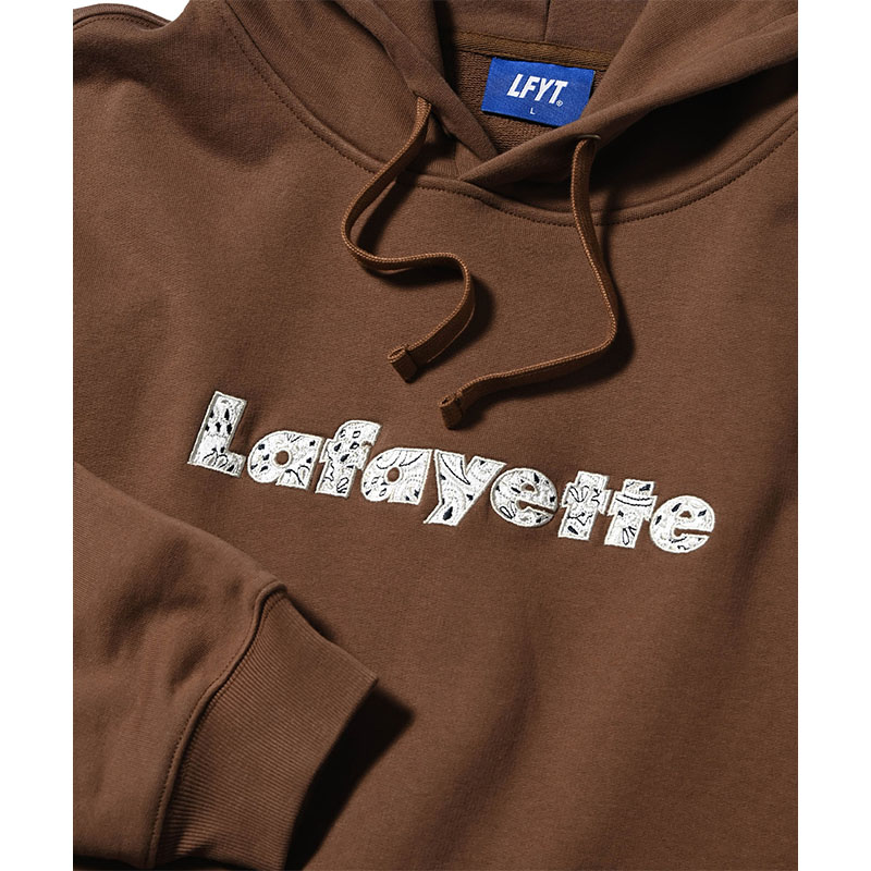 LFYT(エルエフワイティー)/ LFYT Lafayette LOGO PAISLEY HOODIE -3.COLOR-