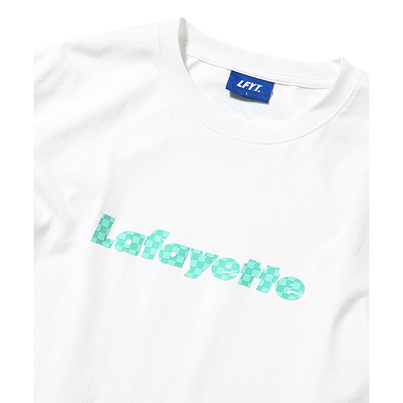 LFYT(エルエフワイティー)/ Lafayette EMBOSS CHECKER LOGO TEE -2.COLOR-