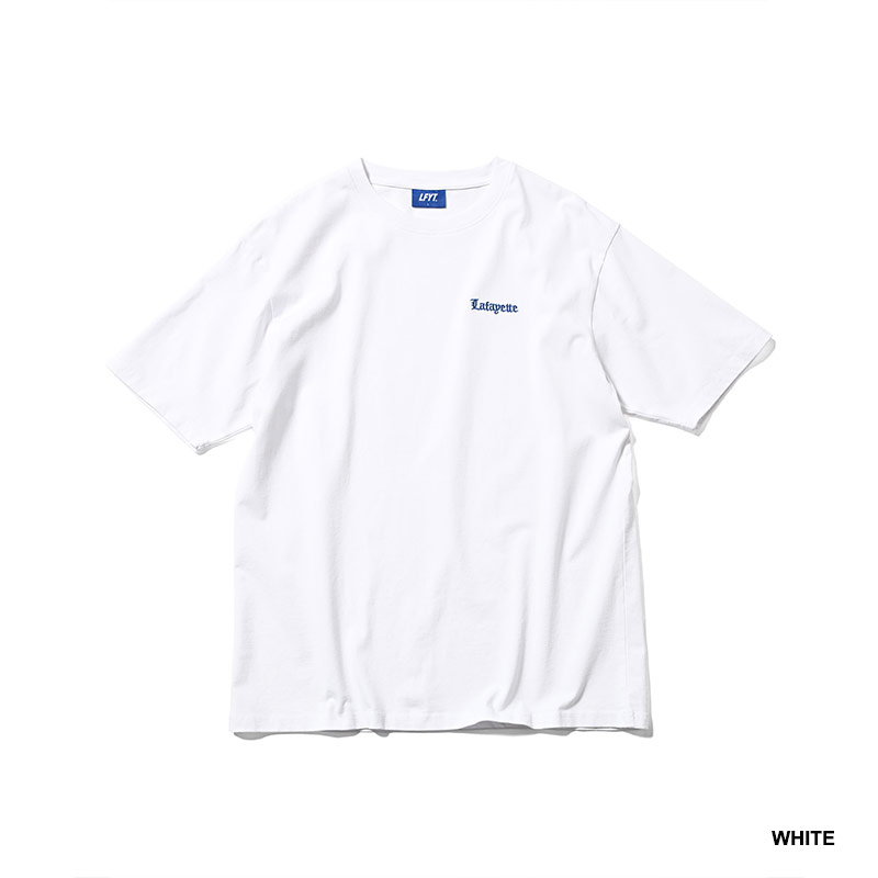 LFYT(エルエフワイティー)/ OLD ENGLISH LOGO PIGMENT DYED TEE -4.COLOR-