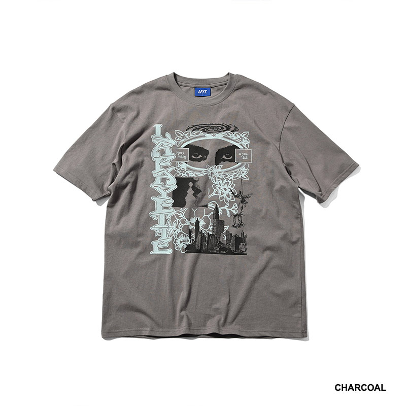 LFYT(エルエフワイティー)/ LOOK AROUND THE CITY TEE -2.COLOR-