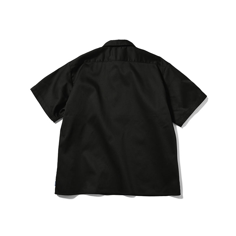 LFYT(エルエフワイティー)/ DICKIES × LFYT HALF ZIP WORK SHIRT -BLACK-