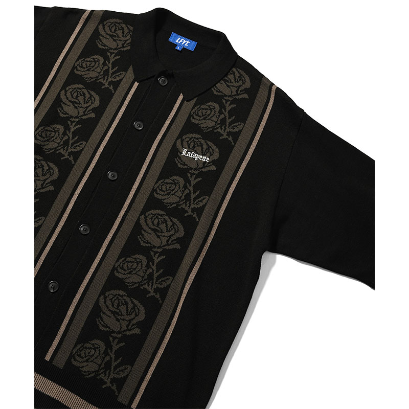 LFYT(エルエフワイティー)/ ROSE SUMMER KNIT SHIRT -2.COLOR-
