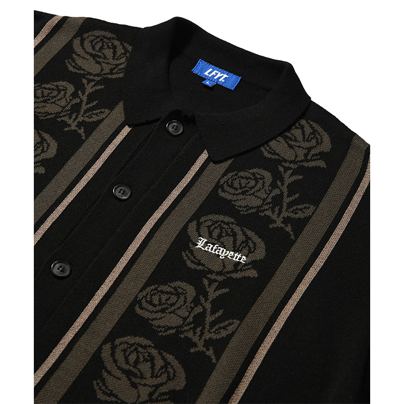 LFYT(エルエフワイティー)/ ROSE SUMMER KNIT SHIRT -2.COLOR-