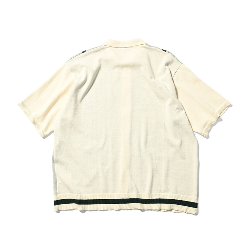 LFYT(エルエフワイティー)/ ROSE SUMMER KNIT SHIRT -2.COLOR-