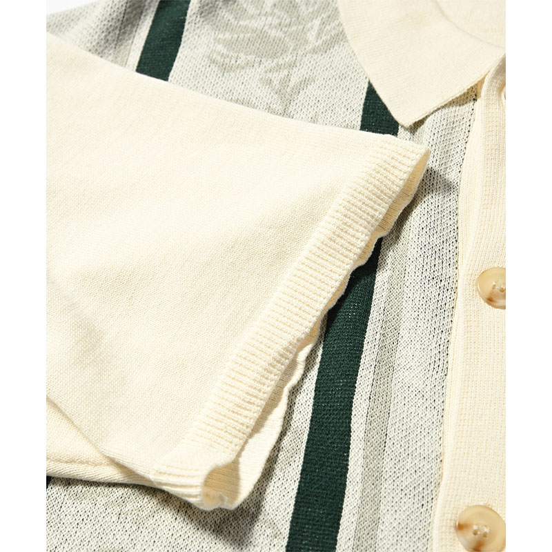 LFYT(エルエフワイティー)/ ROSE SUMMER KNIT SHIRT -2.COLOR-