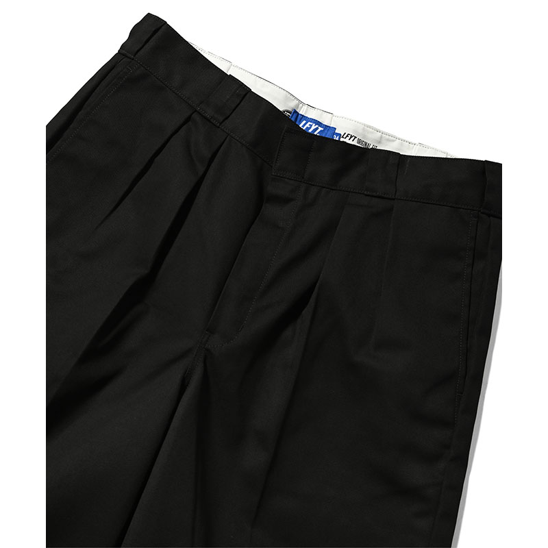 LFYT(エルエフワイティー)/ DICKIES × LFYT ORIGINAL BAGGIE SHORTS -BLACK-