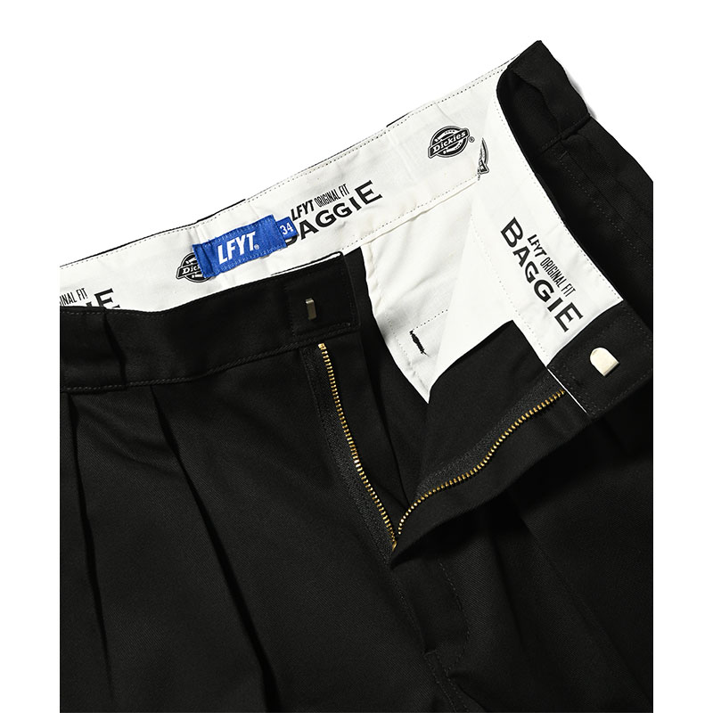 LFYT(エルエフワイティー)/ DICKIES × LFYT ORIGINAL BAGGIE SHORTS -BLACK-