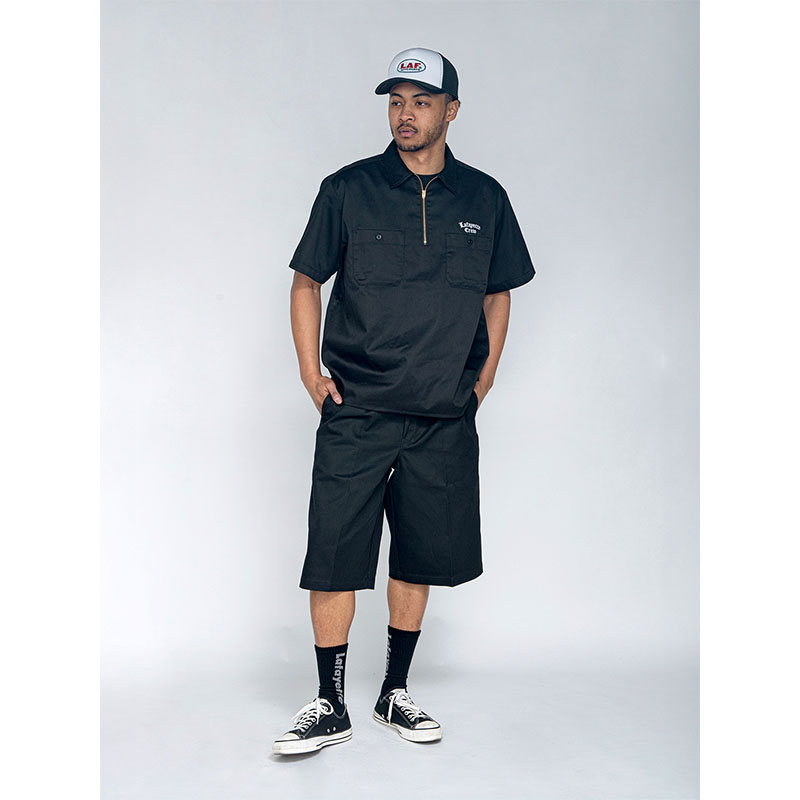 LFYT(エルエフワイティー)/ DICKIES × LFYT ORIGINAL BAGGIE SHORTS -BLACK-