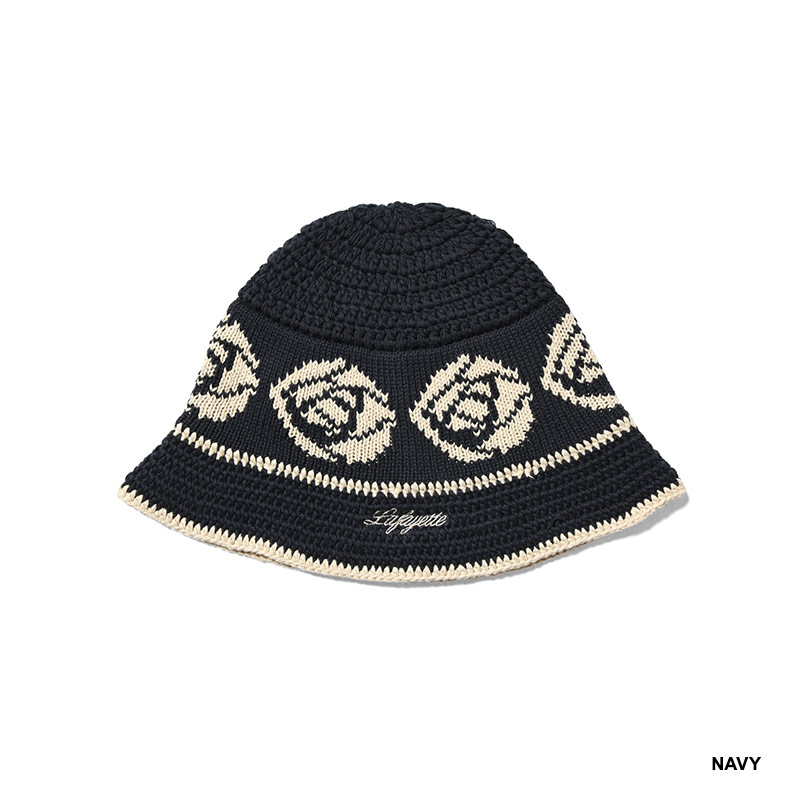 LFYT(エルエフワイティー)/ LFYT ROSE KNIT BUCKET HAT -3.COLOR-