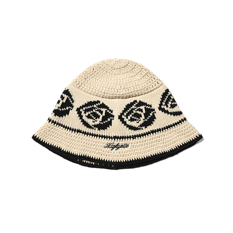 LFYT(エルエフワイティー)/ LFYT ROSE KNIT BUCKET HAT -3.COLOR-(NATURAL)